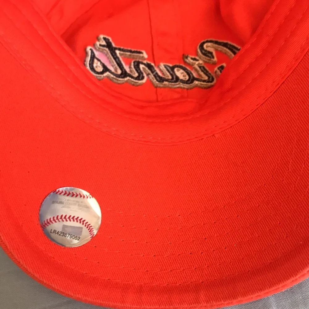 NWOT Orange MLB San Francisco Giants baseball cap/hat Game day everyday wear OS